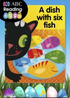 A dish with six fish