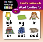 Word families for igh, ay, ir, or, oat and oad