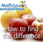 How to find the difference
