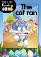 The cat ran